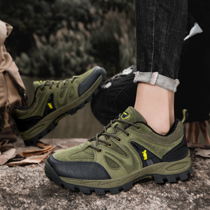 2025 New Cross-Border Model Paul Hiking Shoes for Men, Outdoor Waterproof Hiking, Trekking, Cross-Country, Sports, and Camping Shoes for Men