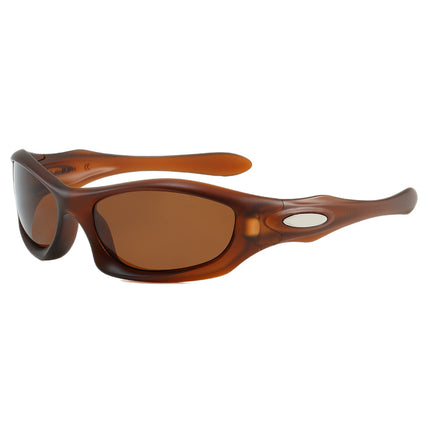 European and American Cross-Border Polarized Sunglasses for Men and Women Tr Retro Oval Frame Outdoor Cycling Driving Sunglasses Monster Dog