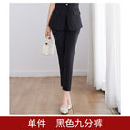 Black one-piece pants / S