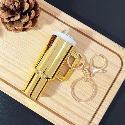 Cross-border New Product Stanley Stanley Keychain Pendant Ice Cup Keychain Can Hold Lipstick Backpack Hanging