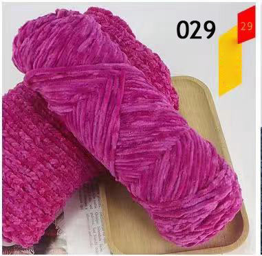 100g Chenille Velvet Thick Yarn Ball for Hats, Scarves, Sweaters, Crochet Shoes, DIY Knitting Materials, Hand Knitting