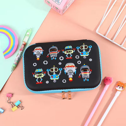 Eva Pencil Box 3D Stereo Large-Capacity Kidsren's Pencil Bag Multi-Functional Student Stationery Popular Pencil Box Waterproof