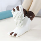 Wavy white dots