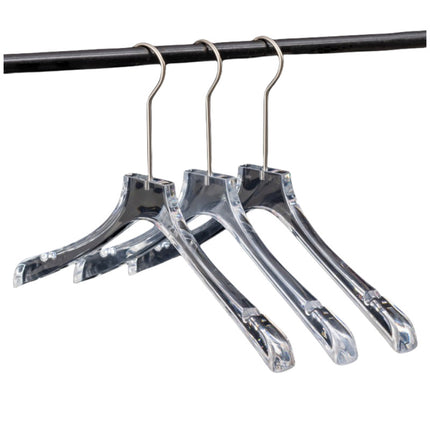 Acrylic clothes hanger clothing store special clothes hanger women's clothes rack non-slip seamless clothes hanger pants clip transparent clothes hanger