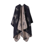 Ginkgo leaf-navy blue