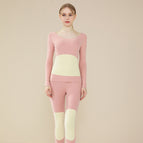 [Silk patch] suit-female pink / M