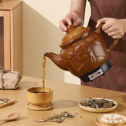 Factory wholesale decocting pot Chinese medicine pot automatic household Li Shizhen medicine pot plug-in decocting Chinese medicine casserole ceramic