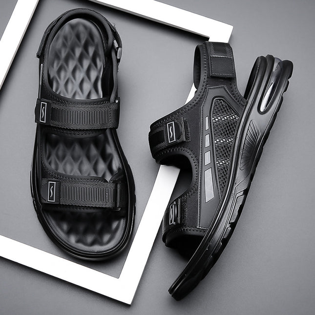 Beach shoes men's 2024 new summer office casual non-slip work sandals for drivers work sports sandals