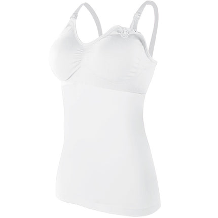 Cross-border Lactation plus size Camisole Female Postpartum Feeding Non-wearing Bra Pad Vest for Pregnancy and Postpartum
