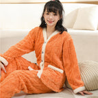 White collar Orange female / No.20 150cm