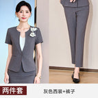 Gray suit + pants / S