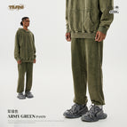 Sweatpants-military green / S