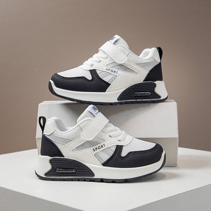 Boys and Girls Mesh Sneakers 2025 Autum New Fashion Soft Sole Non-Slip Breathable Medium and Large Children's Versatile Dad Shoes
