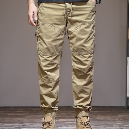 American Functional Sports Outdoor Leggings Summer Thin Loose Training Versatile Elastic Waist Harem Casual Pants Trendy