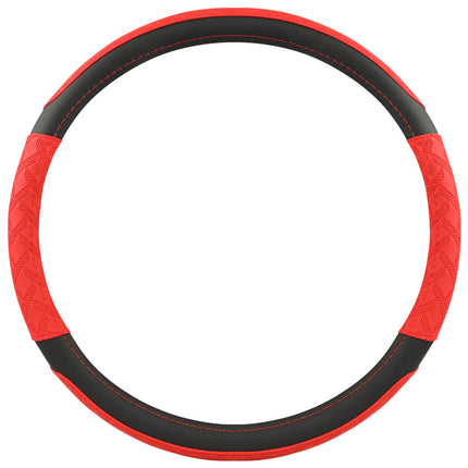 Large and Small Trucks, Buses, Heavy Trucks, Light Trucks, Steering Wheel Covers, Leather, Non-Slip and Wear-Resistant 38-40-42-45-47cm