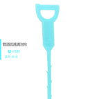 [opp bag] blue u-shaped