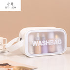 Portable toiletry bag [small size] white