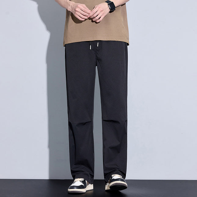 Outdoor Quick-drying Men's Crock Pants Spring and Summer 2025 New Mountaineering Camping American Casual Straight Pants