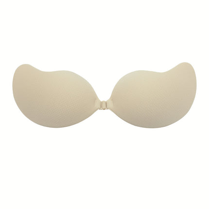 Breathable Mango Cup Chest Sticker Summer Thin Silicone Chest Sticker Push-Up Invisible Anti-Glow Breast Sticker Special for Wedding Dress Sling