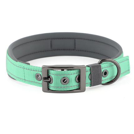 Diving Material Dog Collar Customizable Name Comfortable Neck Sleeve Large and Medium Small Dog Reflective Pet Collar