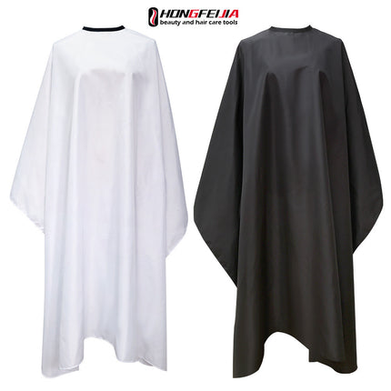 Black Hair Cutting Cape, Thickened and Enlarged, Waterproof Cape for Adults, Hairdressing Cape 160*140cm
