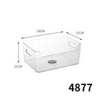4877. side u transparent basket-medium length pet high transparency