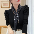 polka dot black / 65CM