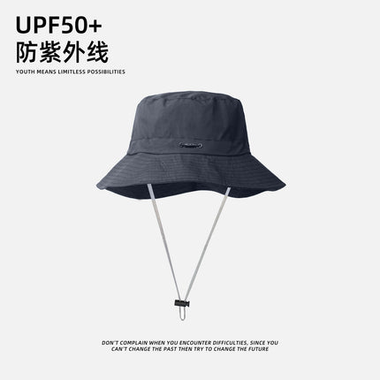 Sun Protection Fisherman Hat for Women Outdoor Mountaineering and Fishing Leisure Versatile Portable Storage Bag Thin Quick-Drying Sun Hat
