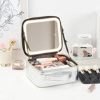 [small size reflective silver] full screen mirror + led fill light