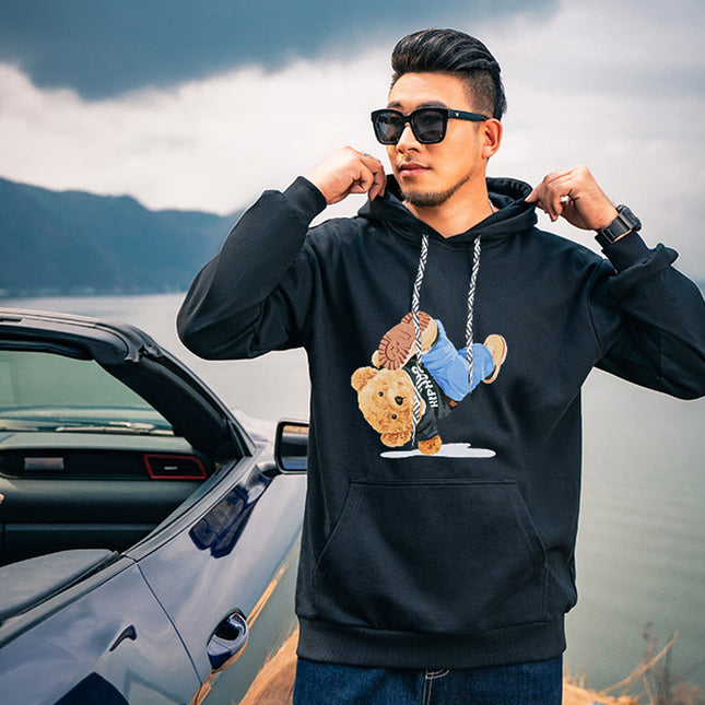 11XL oversized men's fat plus fat plus size 400kg jacket T-shirt with velvet hoodie sweater men's winter