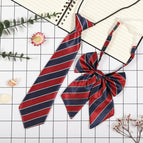 Saffron Stripe (Tie Collar)