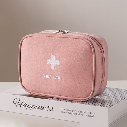 Travel Portable Medical Bag, Medicine Cosmetics Bag, Portable Medicine Bag, Outdoor Emergency Bag, Student Dormitory Medical First Aid Bag