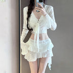 Pure white (set of four) / Wholesale please shoot [average size]]