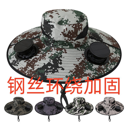 Korean Style Straw Hat for Men and Women, Anti-Uv, Foldableable Sunshade, Empty Top Hat, Sun Protection, Face-Covering Beach Sun Hat