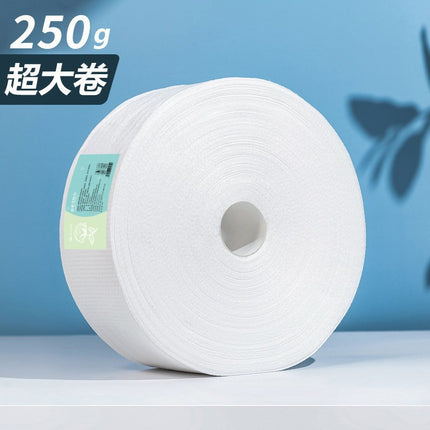 Beauty Salon Disposable Face Towel Hanging Pull-Type Thickened Face Towel Pearl Pattern Cleansing Towel Cotton Face Towel Large Roll