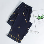 Royal blue 0583 pajama pants / 5xl (260kg -300kg)
