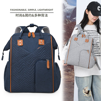 Large-Capacity Portable Outdoor Backpack Stroller Ice Pack Lunch Box Picnic Mommy and Baby Storage