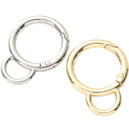 Alloy Open-Ended Ear Spring Buckle Key Hook Ring Outdoor Climbing Key Hook Open Circle Activity Buckle
