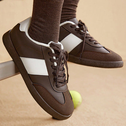 2025 Cross-border New Style Board Shoes Women's Fashion Trendy All-match German Training Shoes Lightweight Sports Casual Shoes Non-slip Wear-resistant Women's Shoes