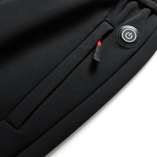 cross usb charging constant temperature men's and women's intelligent heating pants heated ski pants winter warm outdoor couples leisure