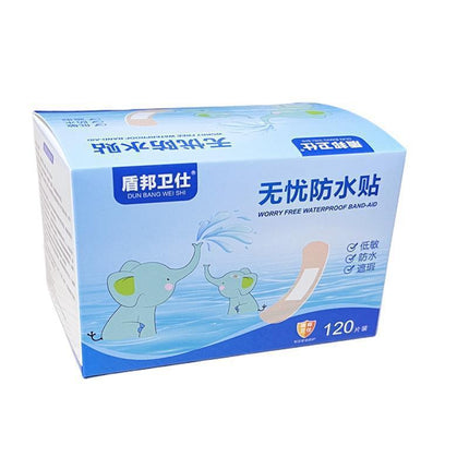 Worry-Free Waterproof Band-Aid Pu High-Viscosity Transparent Invisible Portable Breathable Anti-Wear Foot Baby and Kidsren Can Take a Bath and Swim