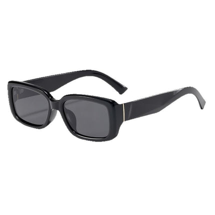 New Square Retro Cross-Border Sunglasses with a High-End Feel for Women, Uv Protection, Same Style as on Xiaohongshu, Polarized for Men