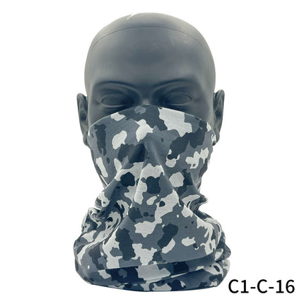 Outdoor Seamless Versatile Magic Headscarf for Men and Women, Cycling Mask, Neck Gaiter, Windproof Neck Scarf, Summer Sun Protection, Quick-Drying