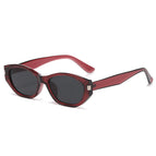 Red frame gray film