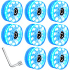 6 lights Snowflake Blue wheel (Blue bearing) 8 wrenches