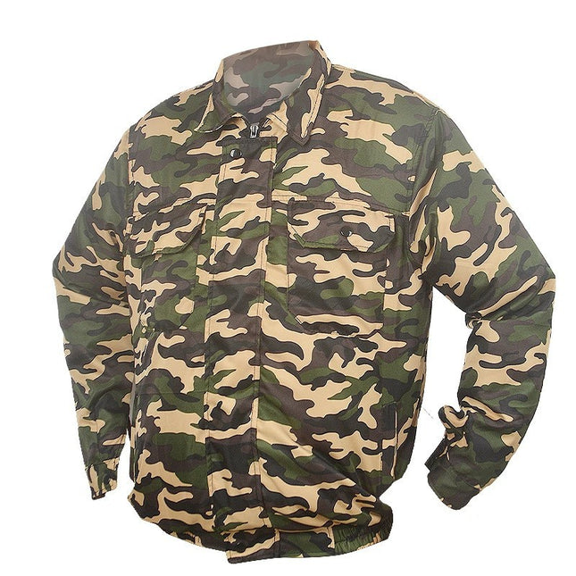 Camouflage Fan Cooling Work Shirt / Chemise Camouflage Ventilée avec Ventilateur