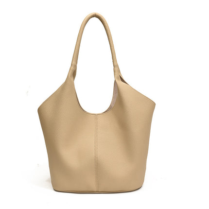 Hand-Held Vegetable Basket Bag Women's 2025 New Korean Niche Tote Bag Large Capacity Commuter Bag Single Shoulder Armpit Bag