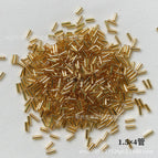 Large quantity and excellent price / [m32] 1.5*4mm tube beads [2 tubes]