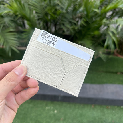 2025 Cross-Border Hot-Selling Ultra-Thin Creative Leather Card Holder Men's Commuter Bag First-Layer Cowhide Women's High-End Card Holder