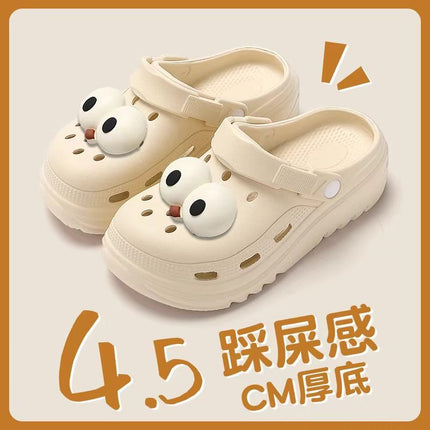 25 New Styles of Croc Shoes for Women, Summer Casual Fashion, Thick Soles for Going Out, Versatile, Non-Slip, Comfortable and Breathable, Men's Wholesale Cartoon